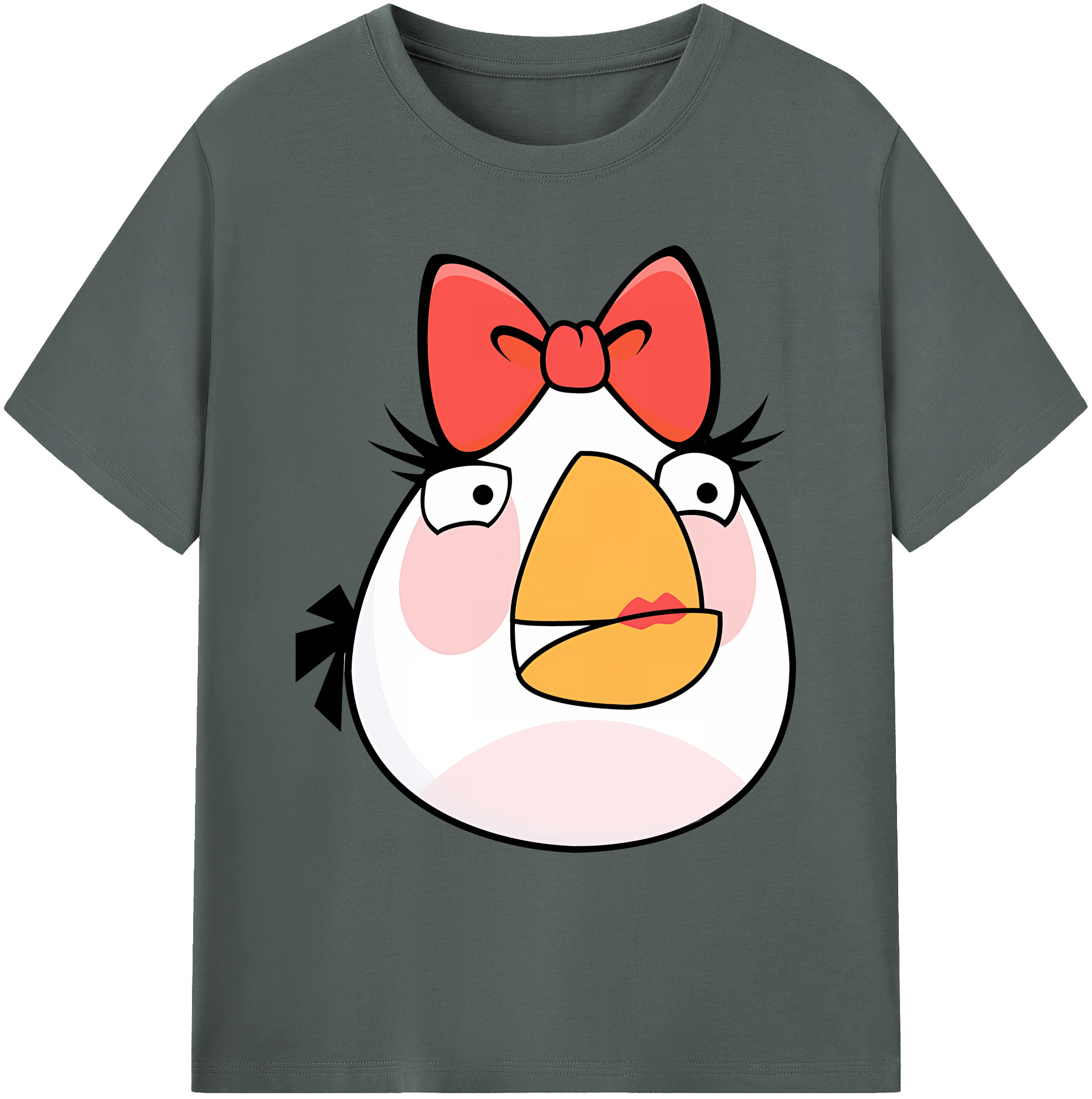 （画像用） Angry Birds アングリーバード 綿100％ メンズ半袖Tシャツ｜肌触りやわらか＆通気性